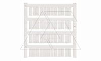 Маркировка клемм WS 12/5 MC белая, шаг 5 мм, L симв.=12мм (карта 144шт)