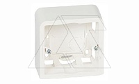 Mosaic - Накладная коробка 2M, глубина 40мм, белый