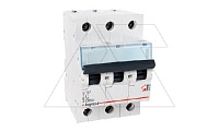 Авт. выключатель Legrand TX3, 3P, 16A, хар-ка C, 6kA, 3M (стикерованный)