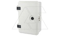 Щит навесной 320x210x130мм (ВxШxГ) из композитного (SMC) материала с монт. панелью 275x160мм, IP65