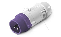 Разъем пром. силовой CEE кабельный, штекер, 32A, 2P, 20_25VAC 50/60Hz, IP44, серия IEC309