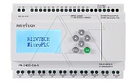 Программируемый логический контроллер PR-24DC-DA-R, 12_24VDC, 14DI(6AI), 10RO, RTC, RS232, RS485, ЖКИ