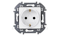 Inspiria - Розетка 2P+E нем. стд. (белый)