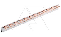 Шинка гребенчатая F-1L/1000/10, тип вилка, 1P-54Mod., 10mm², 63A, 230/415V, 1000mm
