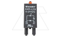 Модуль AMD-LDN, красный LED+диод, 6_24VDC, поляризация -А1/+А2, черный, для SRU, SKF14, SKC, SKB, STB, SRC*-E, SRB, GZT, GZM, GZS, GZMB, ES34