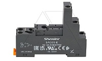 Цоколь SRC05-E, 12A(300V), винтовой зажим, черный, на рейку DIN35/панель, для реле шаг 3,5mm R2G1CO, RM87N, 41.31, RT1