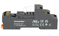 Цоколь SRU05-ST, 16A(300V), push-in, черный, на рейку DIN35, для RFT1CO, 46.61, G2R-1, KRI1