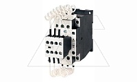 Контактор DILK12-11(230V50HZ,240V60HZ), 3P, 12.5kVAr(400VAC), 230V50Hz/240V60Hz, 1NO+1NC