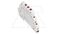 Индикатор модульный GYD3M3R230, 3х красный LED, 230VAC, 0.5M