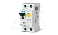 Дифф. авт. выключатель PFL6-40/1N/C/003, 1P+N, 40A, хар-ка C, 6kA, 30mA, тип АС, 2M