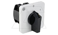 Переключатель BS 32 10 U, 3P, 32A, тип 0-1 (60°), 3NO на 1, 15kW(400VAC по АС-23), на дверь, фронт IP40