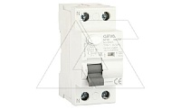 УЗО GYL9-2P-25A-30mA, 2P, 25A, 6 kA, 30mA, тип A, 2M