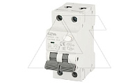 Дифф. авт. выключатель GYR9NM-C13-30mA, 1P+N, 13A, хар-ка C, 6 kA, 30mA, тип AC, 2M