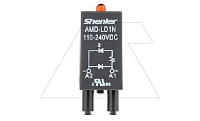 Модуль AMD-LD1N, красный LED+диод, 110_240VDC, поляризация +А1/-А2, черный, для SRU, SKF14, SKC, SKB, STB, SRC*-E, SRB, GZT, GZM, GZS, GZMB, ES32