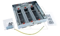 Основание монтажной коробки, горизонтальный монтаж, 24M(3x8), Hmin=92mm