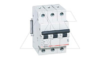 Авт. выключатель Legrand RX3, 3P, 25A, хар-ка C, 4,5kA, 3M (стикерованный)