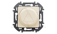 Inspiria - Светорегулятор поворотно-нажимной универсальный, 5–75 Вт для LED-ламп, 5–300 Вт для ламп накаливания (сл.кость/стикерованный)