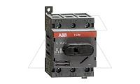 Выкл. нагрузки OT80F3, 80A 3P 3M рукоятка спереди