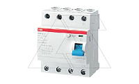 УЗО F204 AC-80/0.03, 4P 80A 30mA Inc=10kA 4M