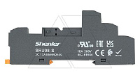Цоколь SRU08-S, 10A(300V), пружинный зажим, черный, на рейку DIN35, для RFT2CO, 46.52, G2R-2, KRI2