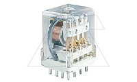 Реле R15-2014-23-1024-K, 4CO, 10A(250VAC/24VDC), 24VDC, тест-кнопка без блокировки