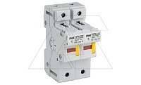 Держатель вставок плавких цилиндр., 2P, 50A, 690VAC, 14x51mm, LED, 3M