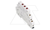 Индикатор модульный GYD3M3R230, 3х красный LED, 230VAC, 0.5M