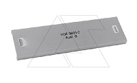 Крышка клеммная Morek MAF для разветвительных клемм 4P 25mm², ПВХ RAL7035