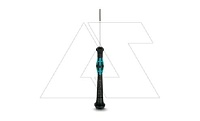 Отвертка SZS 0,4X2,0, шлиц прямой, размер 0,4x2,0x60mm, длина 157mm