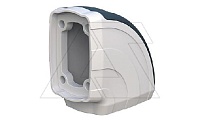 Муфта угловая (90°) вертикальная ETR045, RAL7035/RAL5020, m=0,365кг