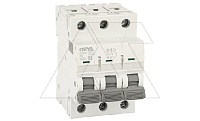 Авт. выключатель GYM9-3P-6D, 3P, 6A, хар-ка D, 6kA, 3M
