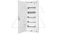 Щит настенный MSF 5x12M (60M), N/PE 2x(2x25+20x16mm2+19x10mm2), мет. дверь, белый RAL9016, 853x358x100mm, IP30