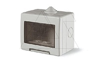Корпус настенного монтажа 3M, 98x82x66mm, IP55, UNIBOX