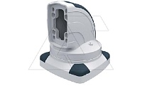 Держатель угловой (90°) поворотный (315°) напольный ETR060, RAL7035/RAL5020, m=2,2кг