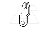 Крепежная скоба ZB4-101-GF1, для Easy/EasyE4/MFD-CP8/CP10