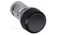 Кнопка CP1-10B-11, черная, без фиксации, 1NO+1NC, 1A, IP66, пластик, 22mm