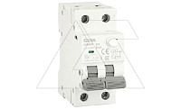 Дифф. авт. выключатель GYR9NM-C10-30mA, 1P+N, 10A, хар-ка C, 6 kA, 30mA, тип A, 2M