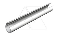 Труба 2953 М32 LGR Quick-Pipe разъемная, IP44, наружн. Ø32,0мм, внутр. Ø28,6мм, L=2000мм, серый, ПВХ