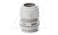 Ввод кабельный M20x1.5 с гайкой без мембраны, диаметр кабеля 7_12mm, GW 750°C, UV-resistant, IP66, серый RAL7035