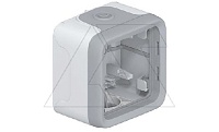 PLEXO - Коробка для наклад. монтажа, 1 пост, IP55, серый