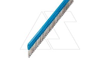Перемычка FBS 50-6 BU на 50 полюсов, для клемм 6,2mm, 32A, синяя