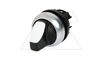 Переключатель I-0-II (40o, возвр.) с белой рукояткой с подсв. Titan M22-WLK3-W, IP67