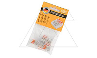 Клемма 61 325 FL универсальная, 3 контакта 0,2...2,5мм², 24А, 450V, (уп. 5шт), поликарбонат