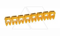 Маркер CAB3 d=1.5-2.5mm - "R" (упак.300 шт)