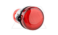 Индикатор светодиодный моноблочный AD116-22DS/A01, красный, LED 220VAC/DC, фильтр 91V, IP65, 22mm