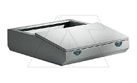 Полка LE, средняя часть пульта управления 200x600x400(835)мм (ВxШxГ), RAL7035