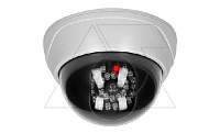 Муляж камеры ORNO c LED-индикатором, для помещений, белый корпус, питание 2x1,5V AA-батарейки (стикерованный)