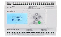 Программируемый логический контроллер PR-26DC-DAI-RT-N, 12_24VDC, 16DI(12AI), 2TO, 8RO, RTC, SD, RS485, Ethernet, ЖКИ