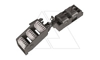 Блок перекл. контактов AUP S75 (2COвкачен+2COтест+2COвыкачен) положения выкатного E1.2 и XT7/XT7M, 3A-400VAC 0.15A-250VDC для корзины монтаж справа