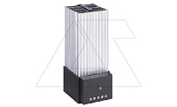 Нагреватель ASH 300W полупроводниковый в алюм. корпусе с вентилятором, 230VAC, 222мм, пружинная клемма, на дин-рейку